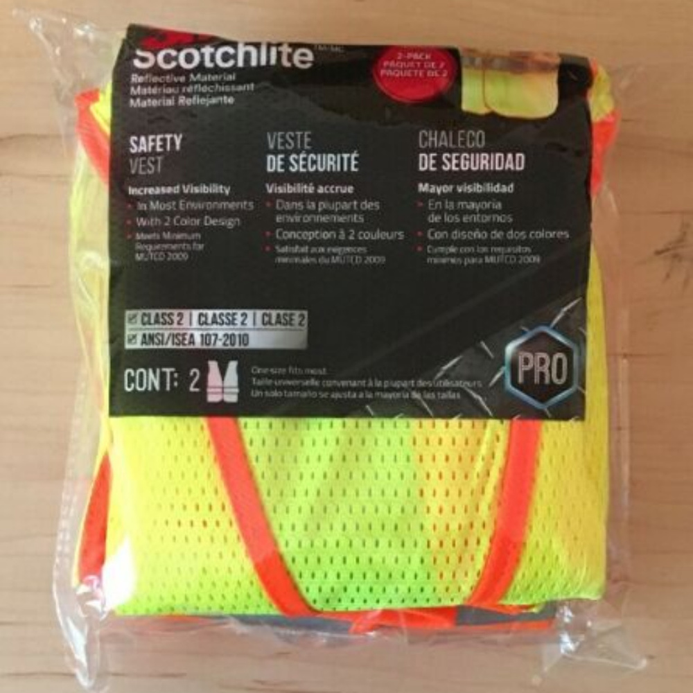 3x2pk 3M High-Visibility Reflective Vest